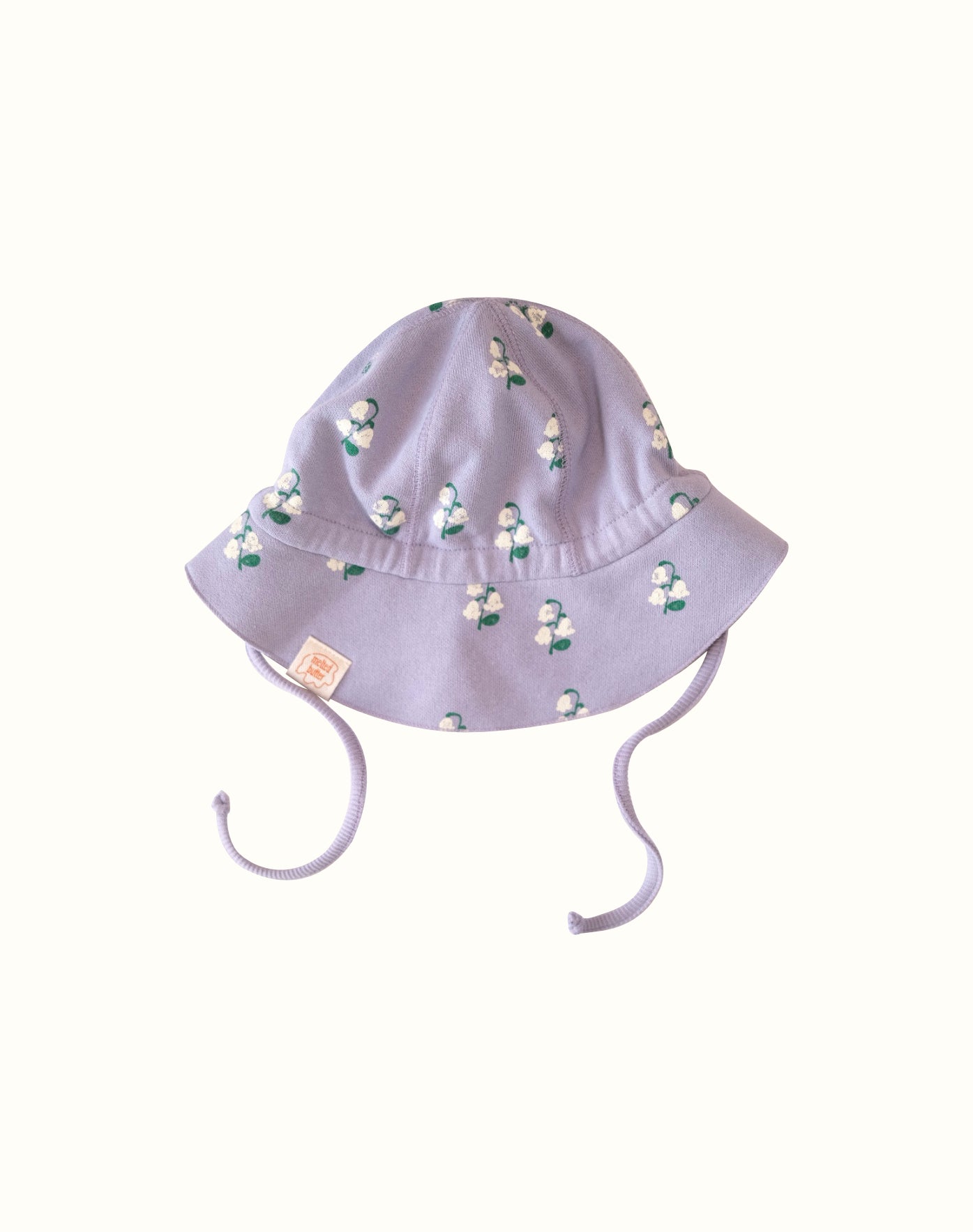 LILY OF THE VALLEY SUN HAT Ivory Purple リリー オブ ザ バレー サンハット アイボリー パープル 商品イメージ 8
