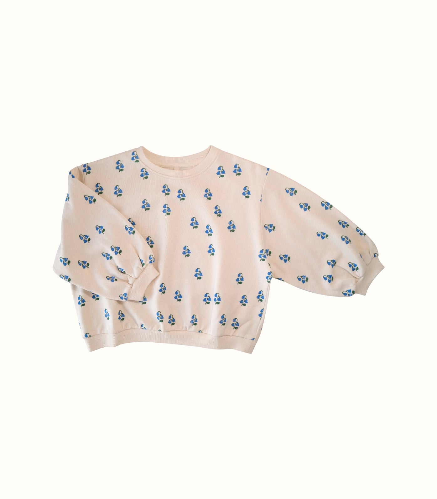 LILY OF THR VALLEY OVERSIZED SWEATSHIRT