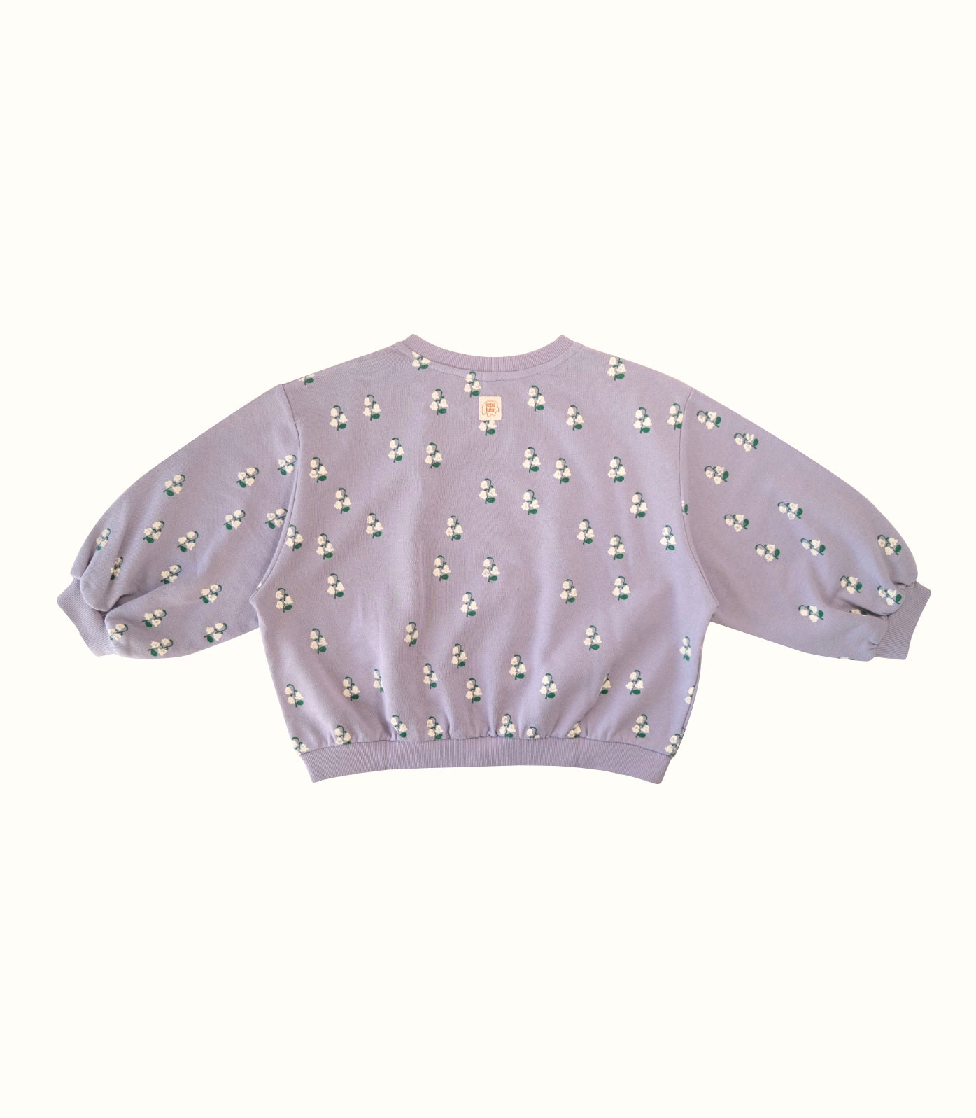 LILY OF THR VALLEY OVERSIZED SWEATSHIRT