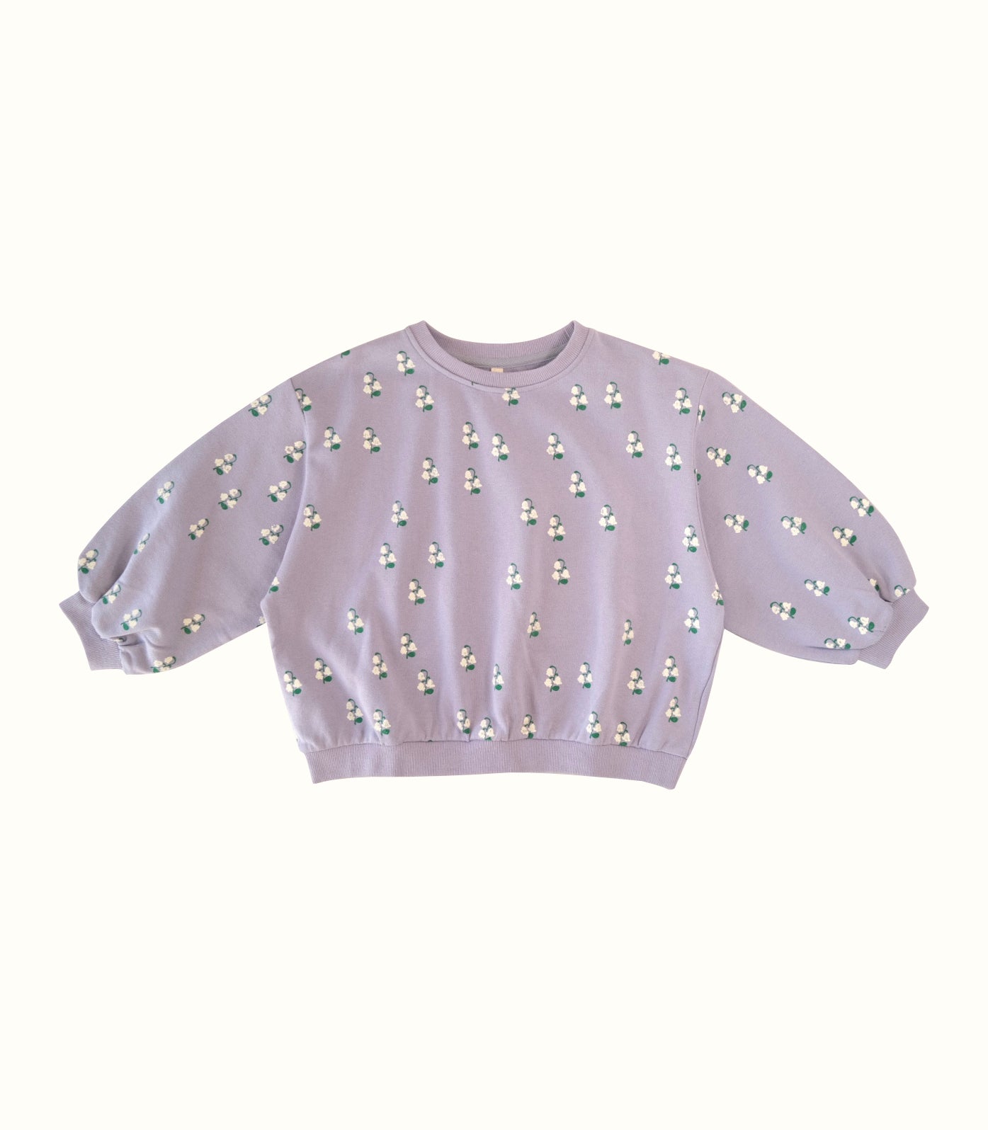 LILY OF THR VALLEY OVERSIZED SWEATSHIRT