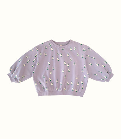 LILY OF THE VALLEY OVERSIZED SWEATSHIRT
