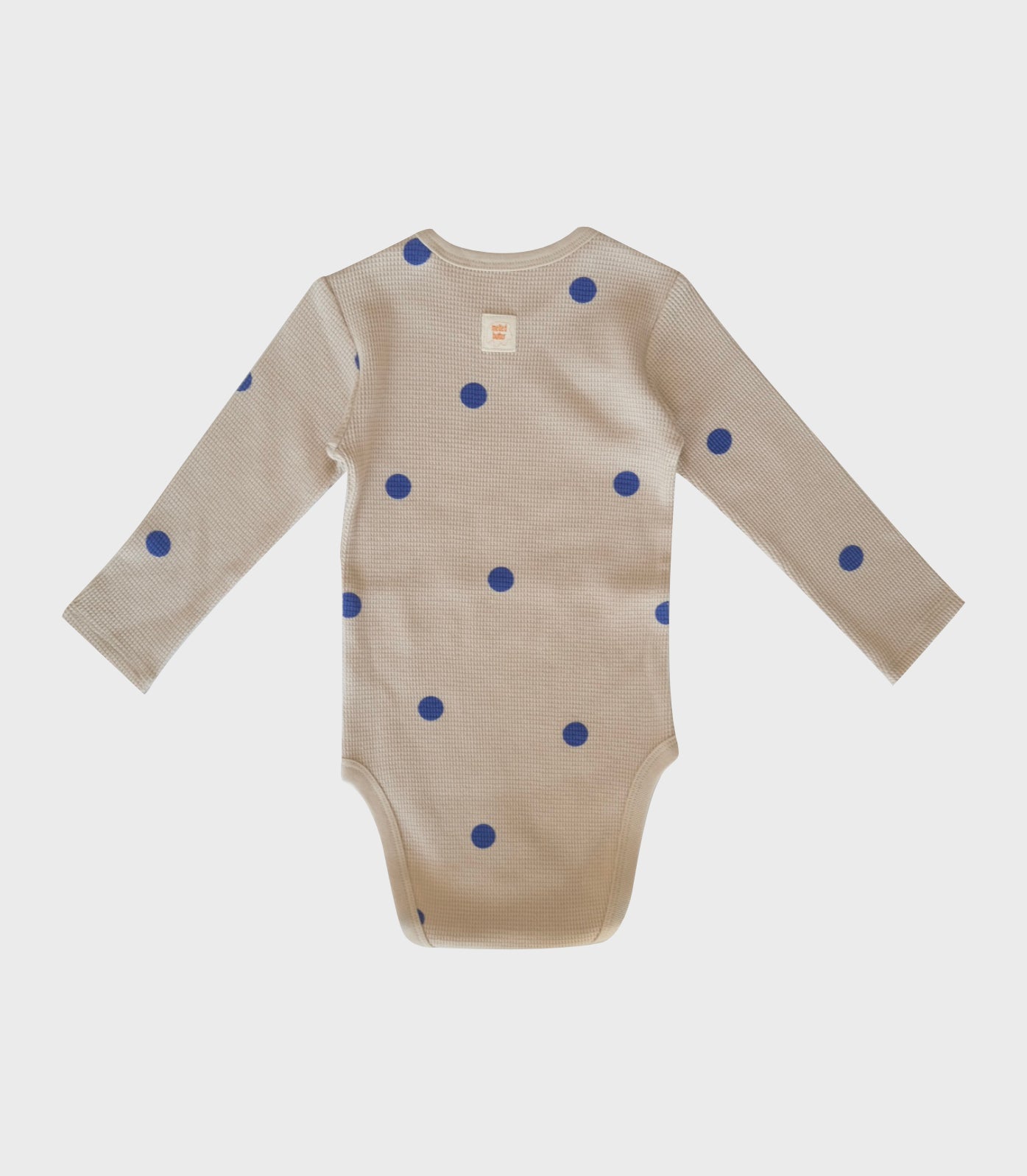 BLUEBERRY WAFFLE LONG SLEEVE BODYSUIT