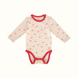 RED ANGEL LONG SLEEVE BODYSUIT
