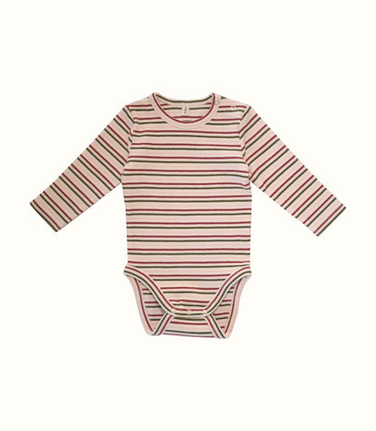 RIB LONG SLEEVE BODYSUIT