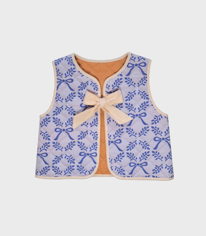 RIBBON TREE QUILT VEST