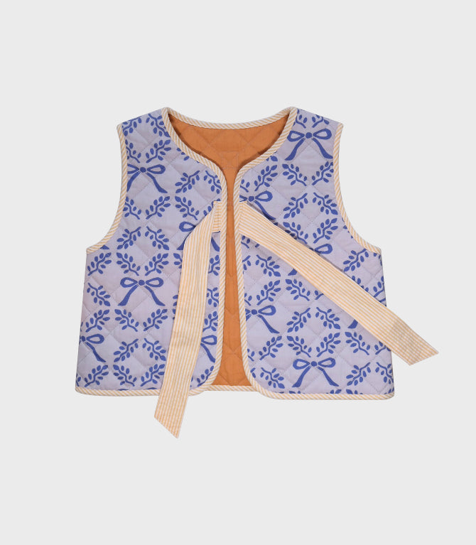 RIBBON TREE QUILT VEST