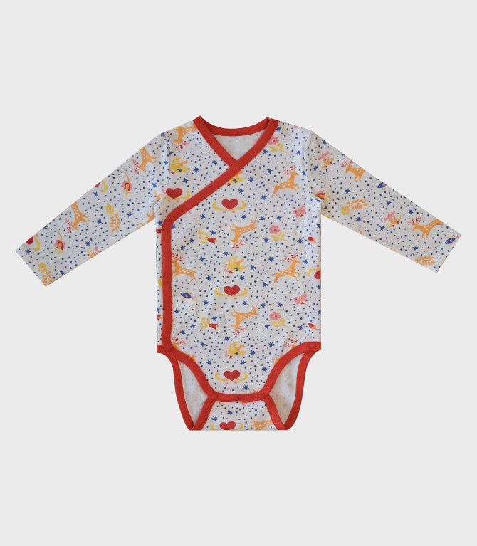 MAGICAL DEER WRAP BODYSUIT