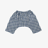 BLUE GINGHAM CHECK PANTS